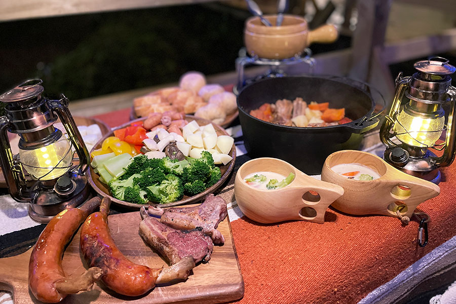 グランピングBBQ