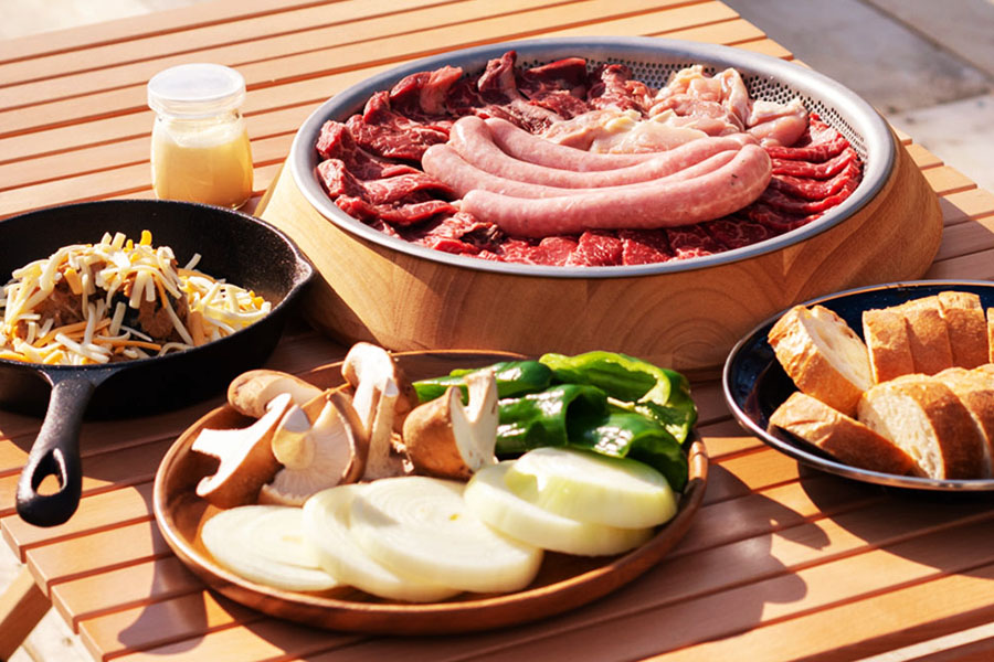 専用BBQスペース